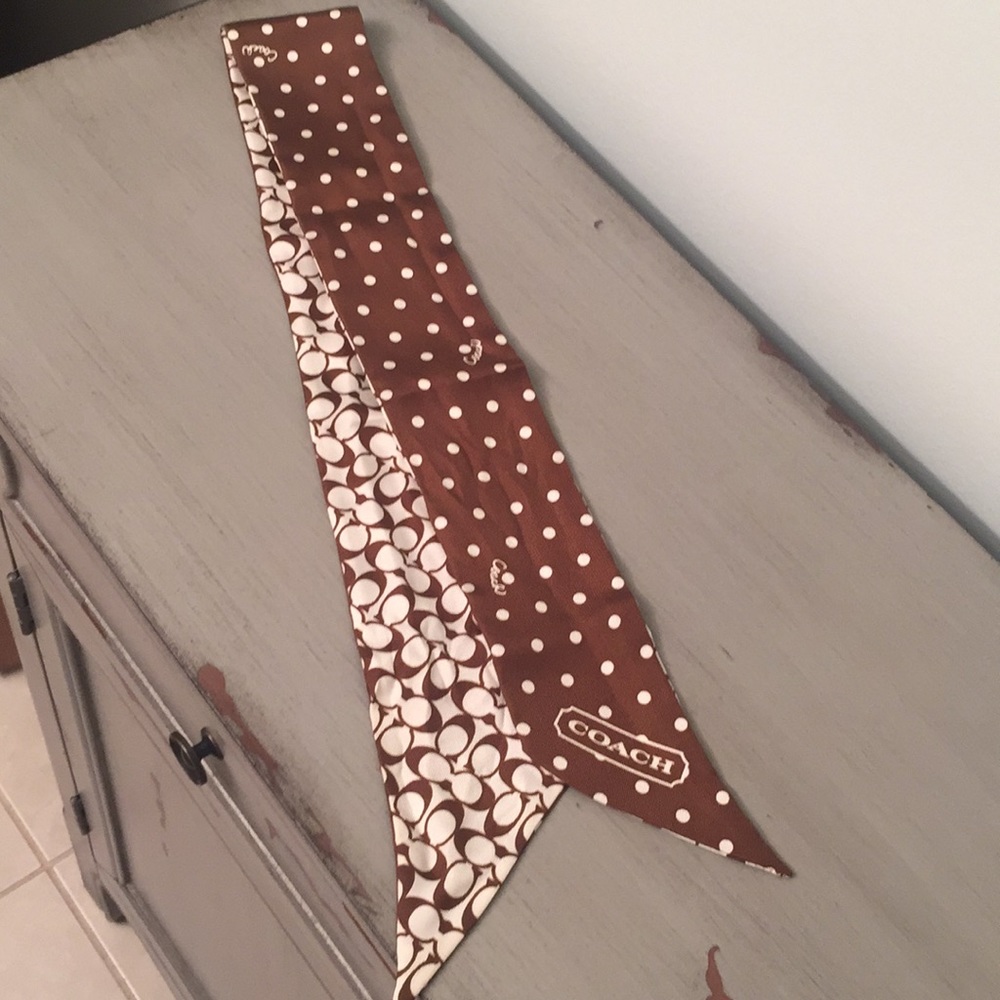 Coach ponytail scarf (or purse) ✨